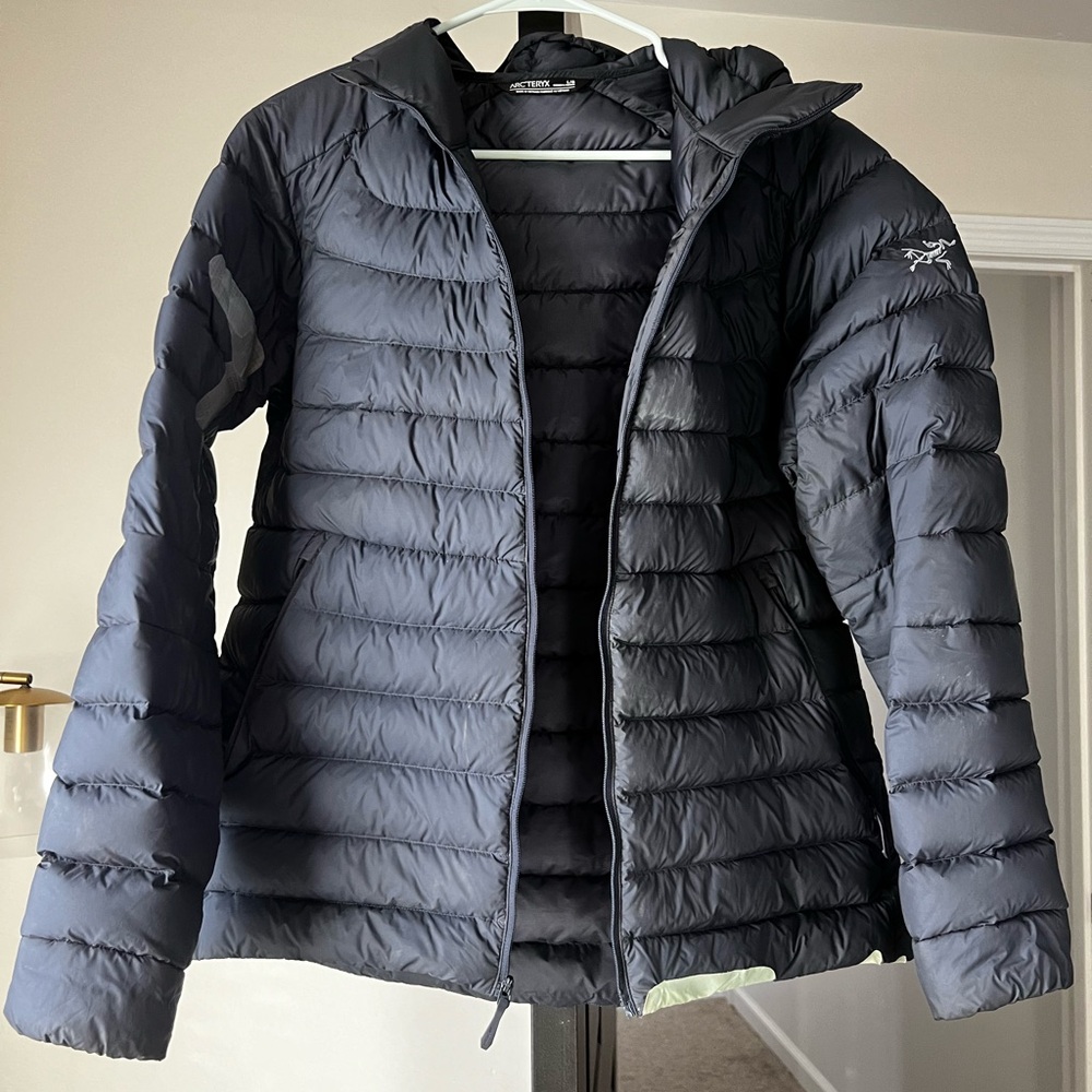 Arcteryx Cerium hoody midnight black womens L